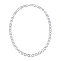 Collier 925 Silber Crease Kreise