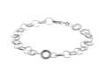 Armband Silber 925 Crease Kreise 