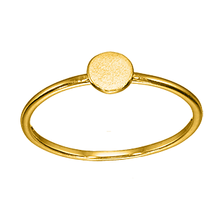 RING GOLD K14 Kreis