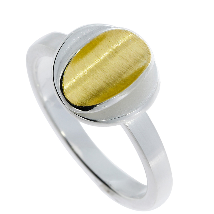 Ring si mit Feingold Ringweite UNI